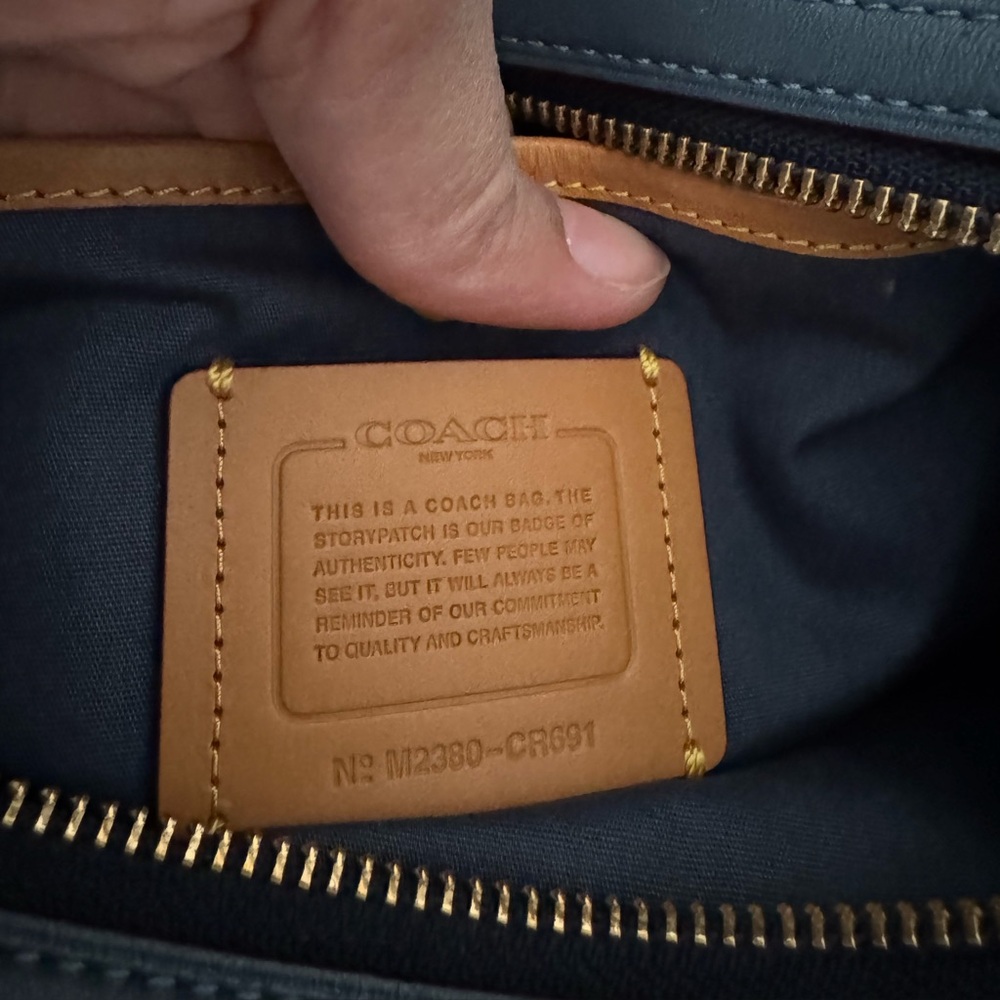 Coach Rogue 25 in Signature Denim - Picture 6 of 9